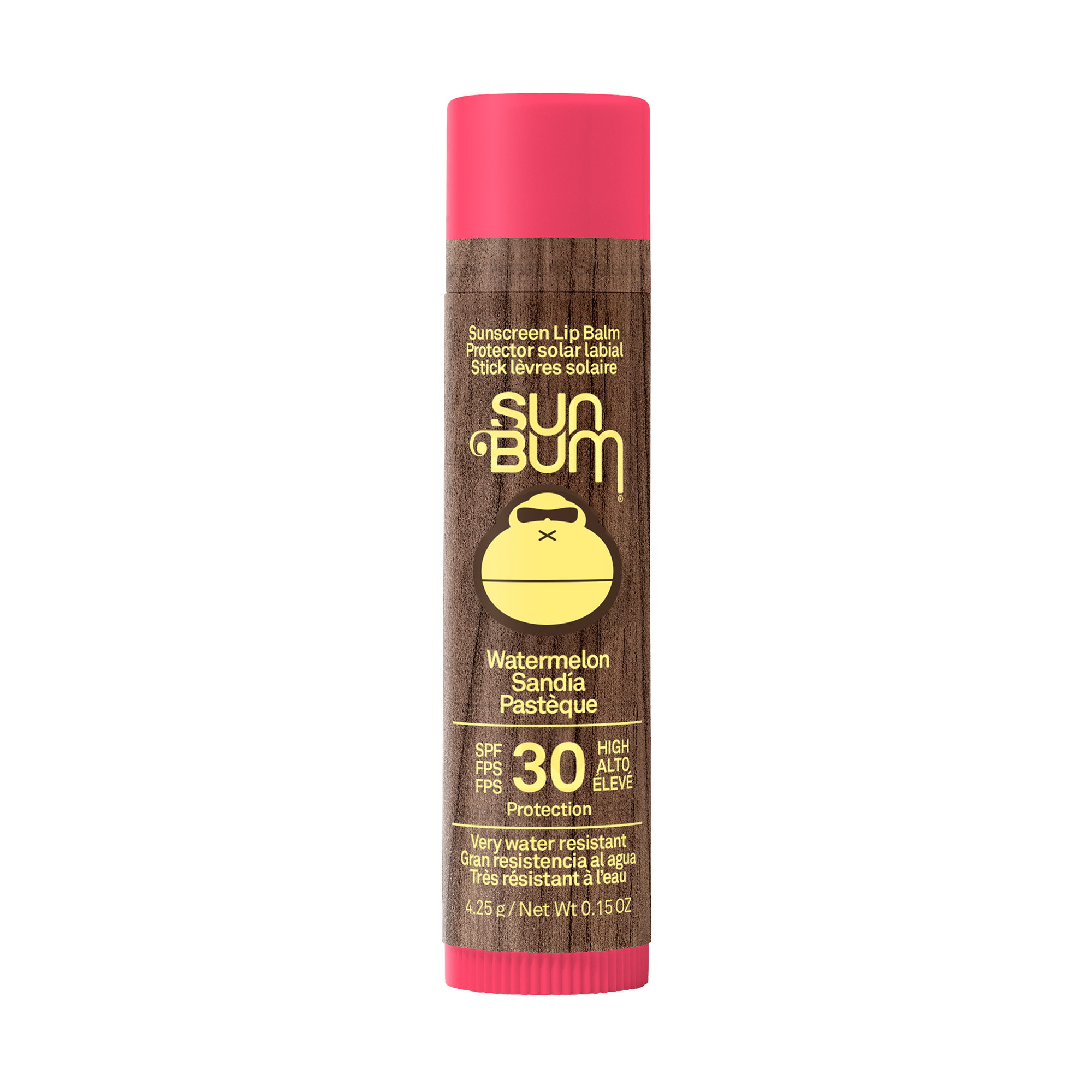 Sun Bum Original SPF 30 Sunscreen Lip Balm – Watermelon 4.25 G / 0.15 OZ