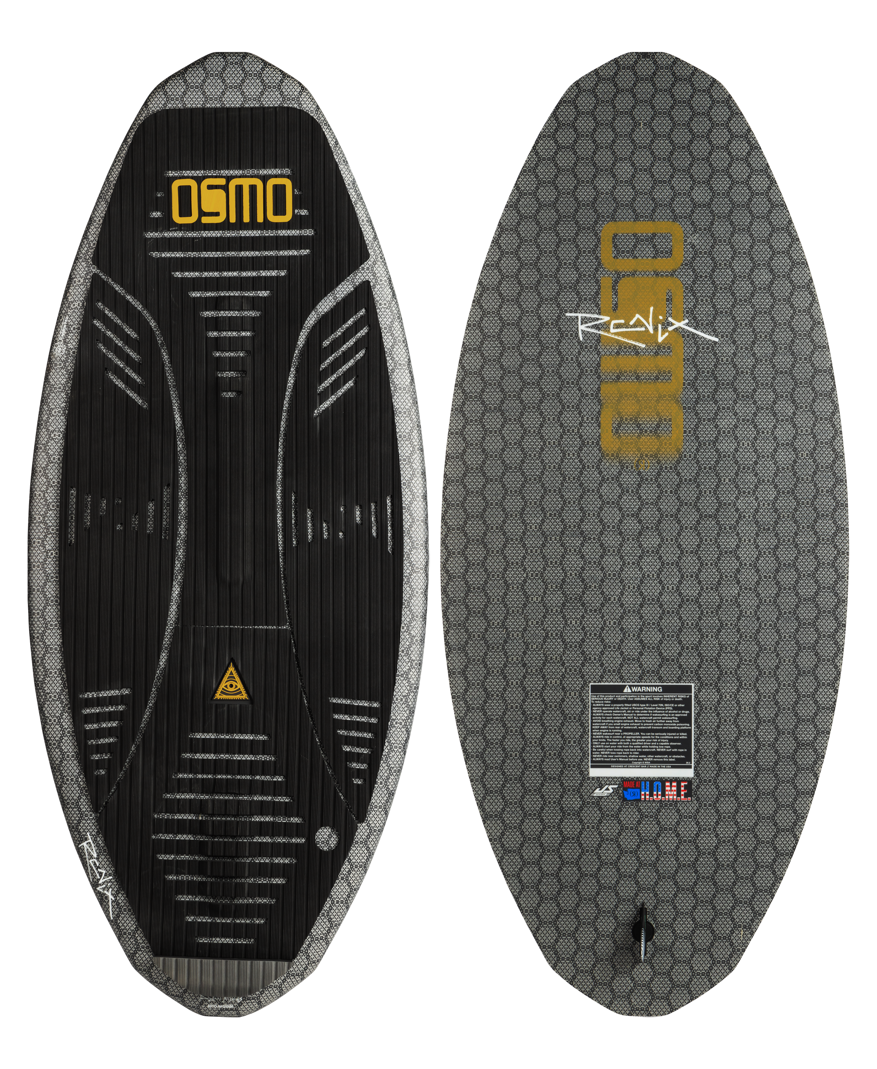 H.O.M.E. Carbon Pro - Osmo Skimmer - Radioactive - Size 4&#39;3