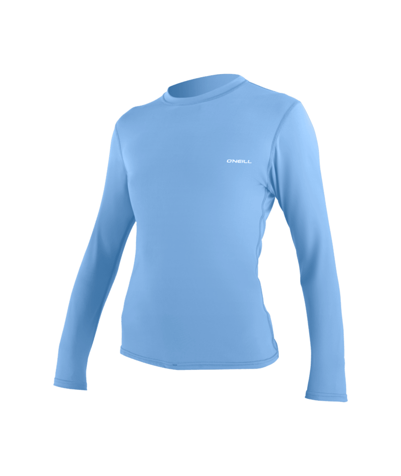 Wms Basic Skins L/S Sun Shirt- AZURINE- Wms