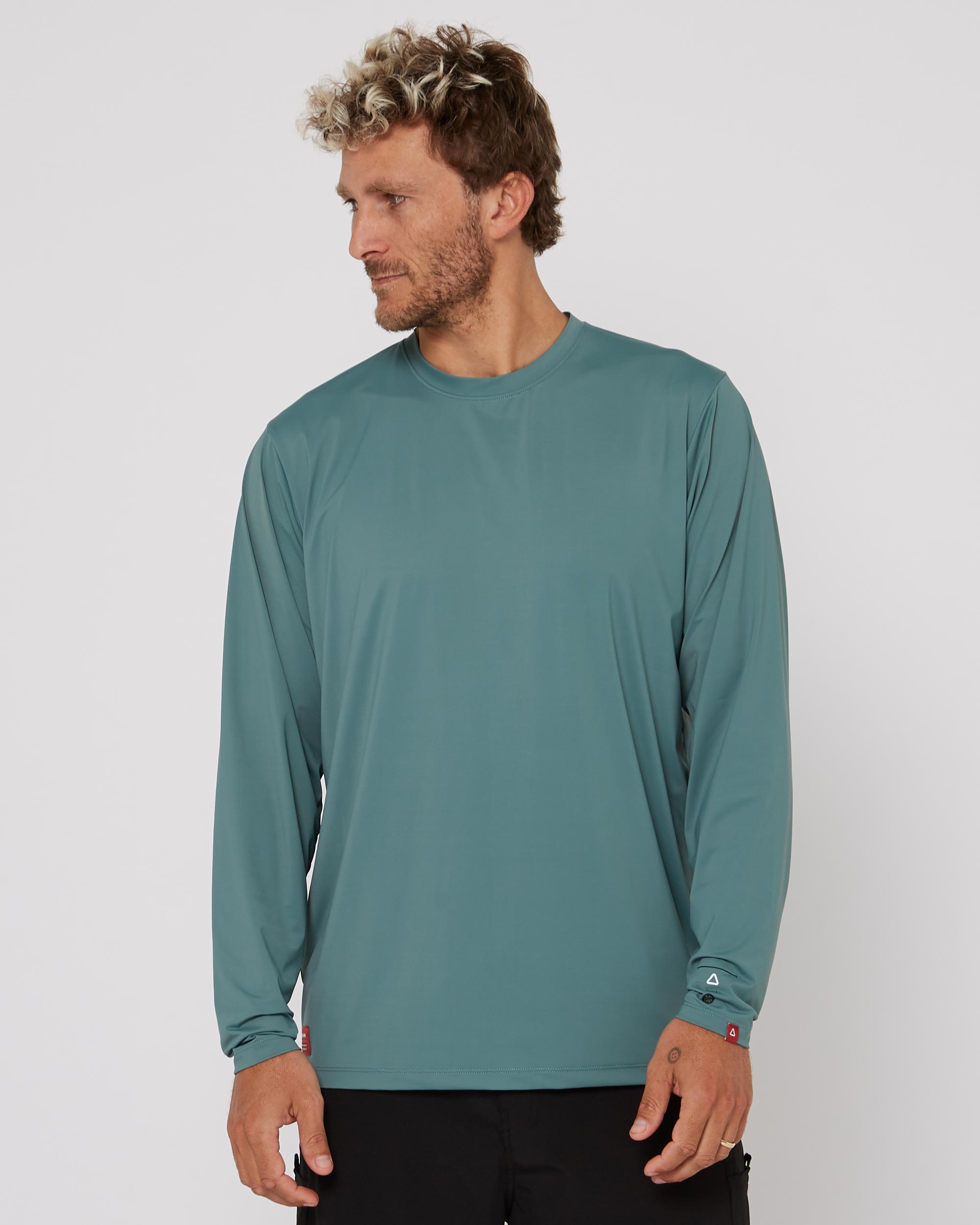 Unisex- Water Tee L/S- Olive