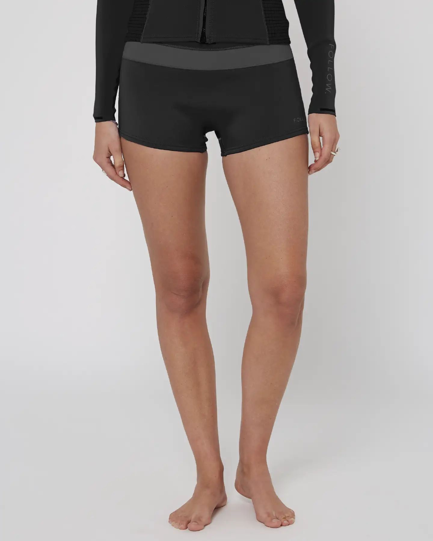 Women's- Ladies Wetsuit Shorts- Black