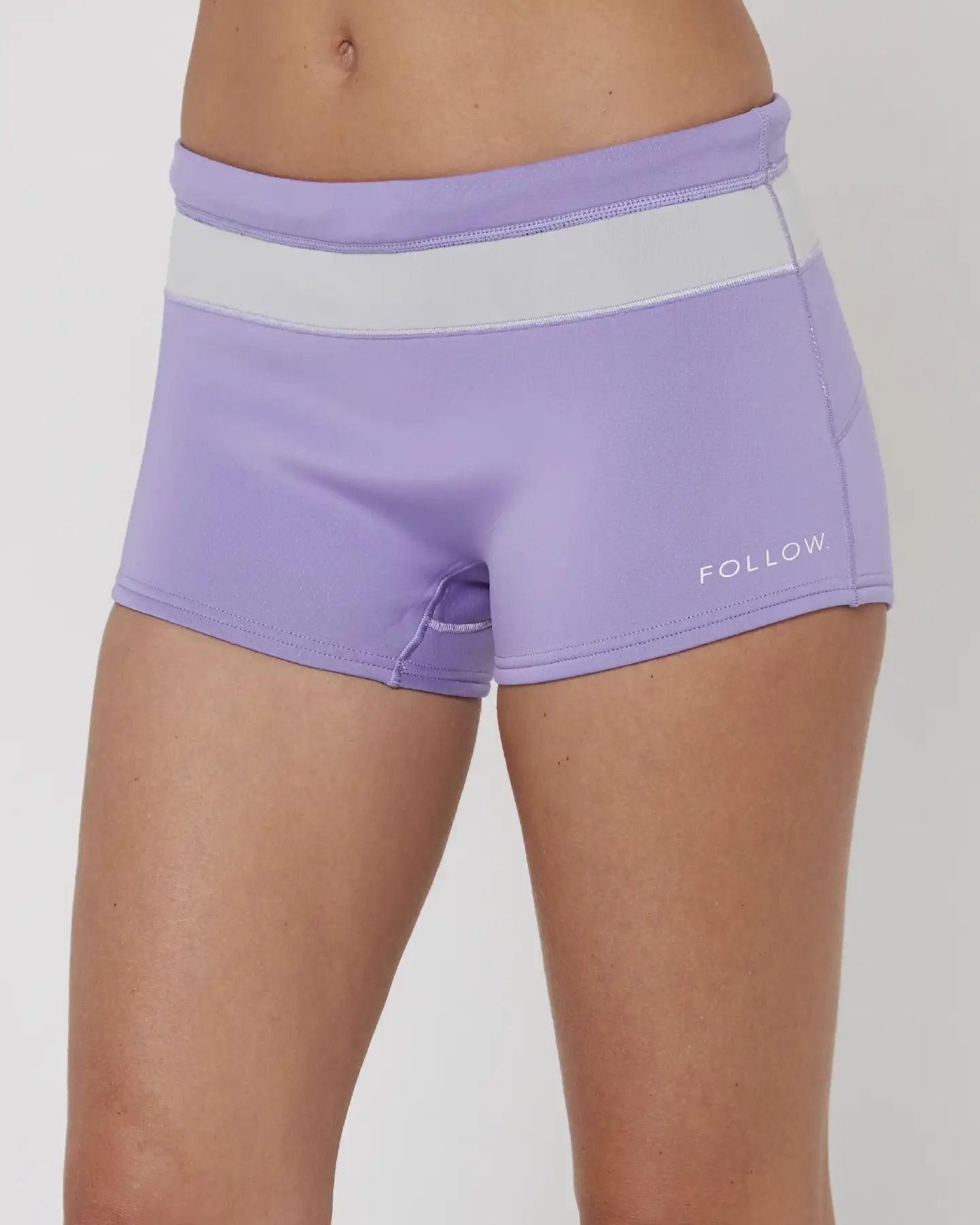 Women's- Ladies Wetsuit Shorts- Purple