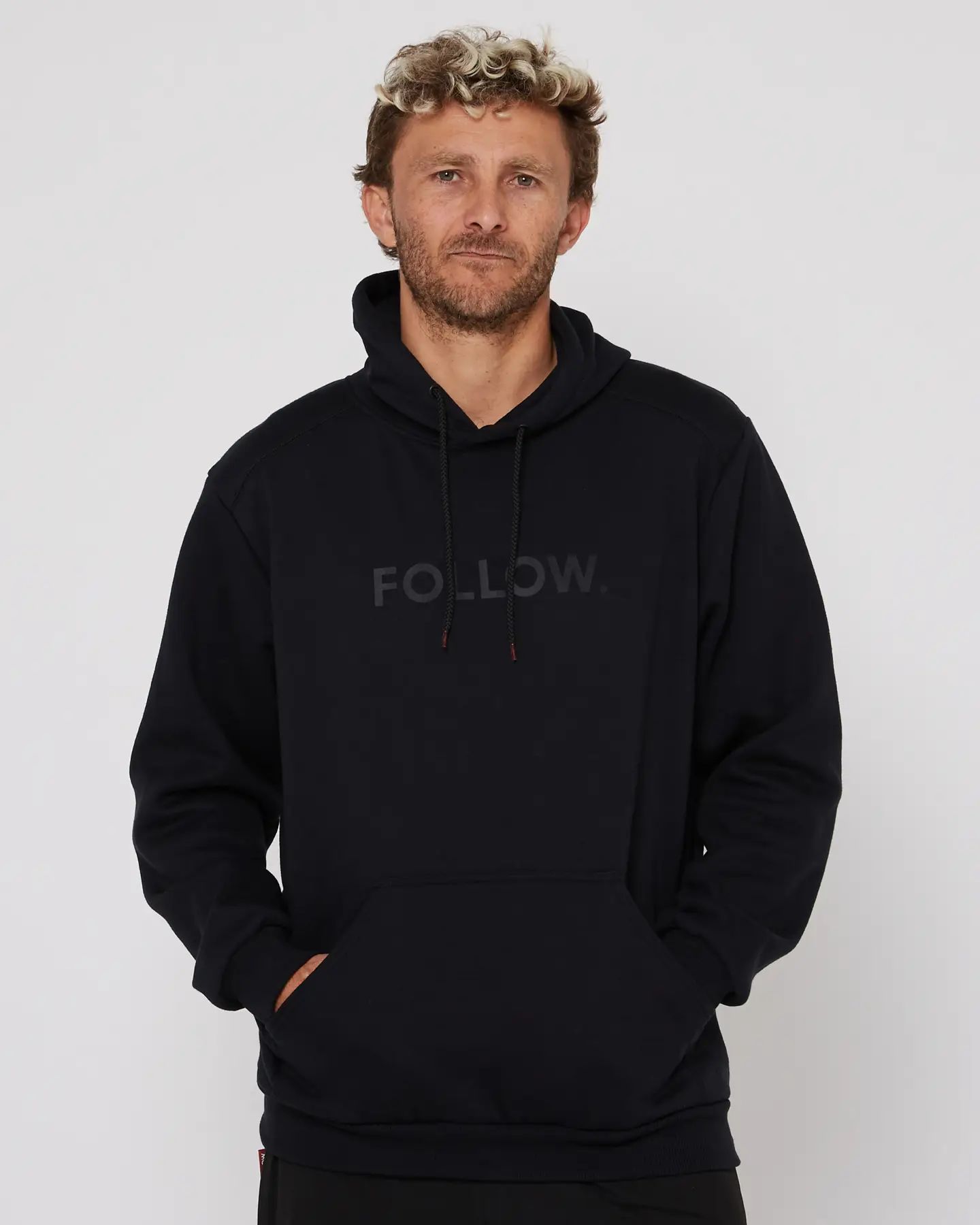 Unisex- Logo Hoody - Black