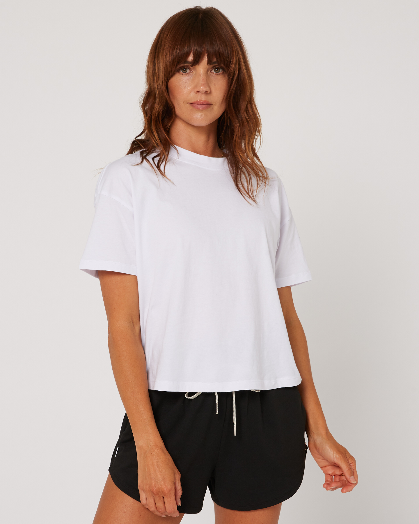 Women's- Rhea Oversized Tee- White