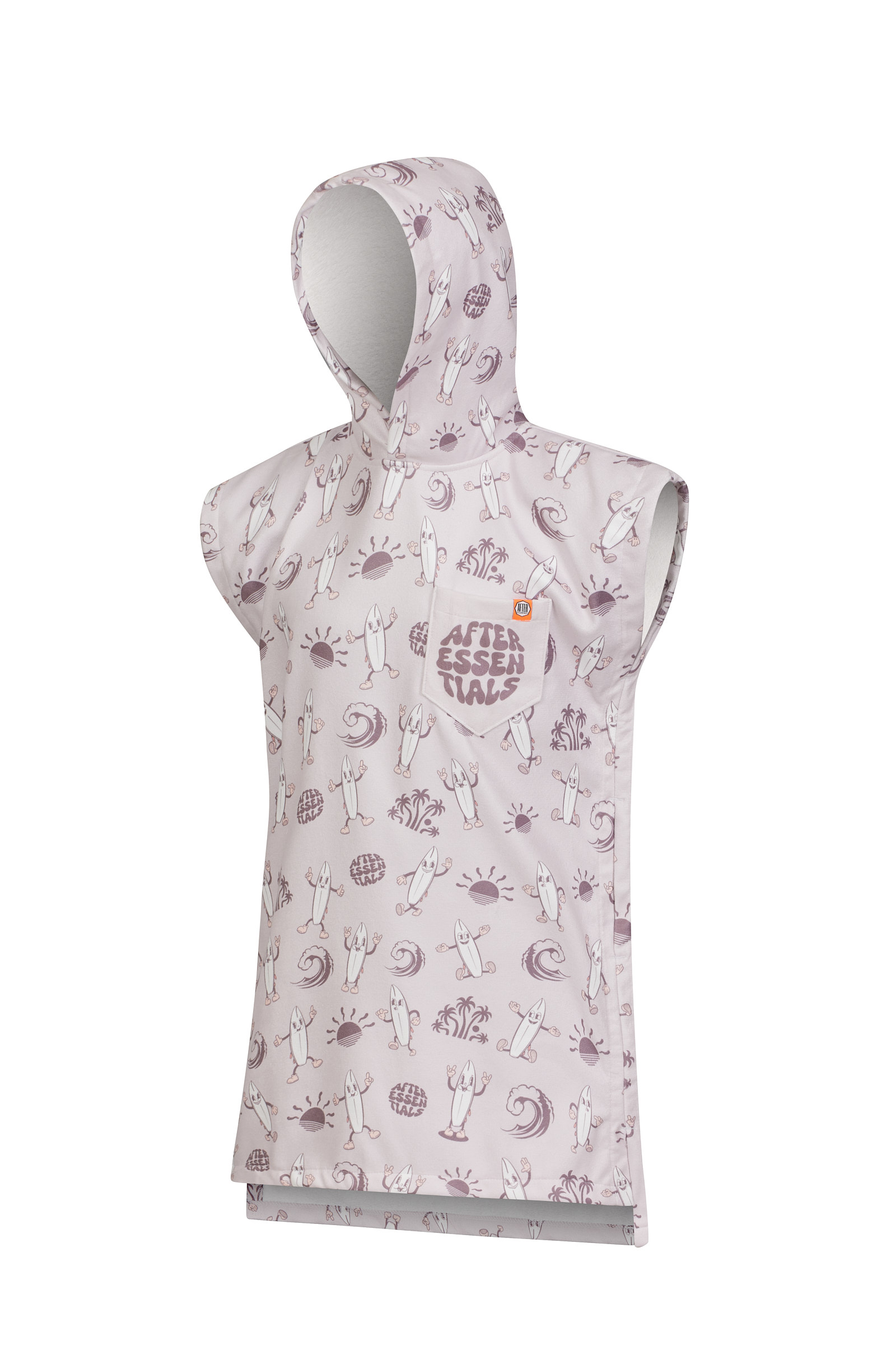 KIDS PONCHO - SURF MASCOT