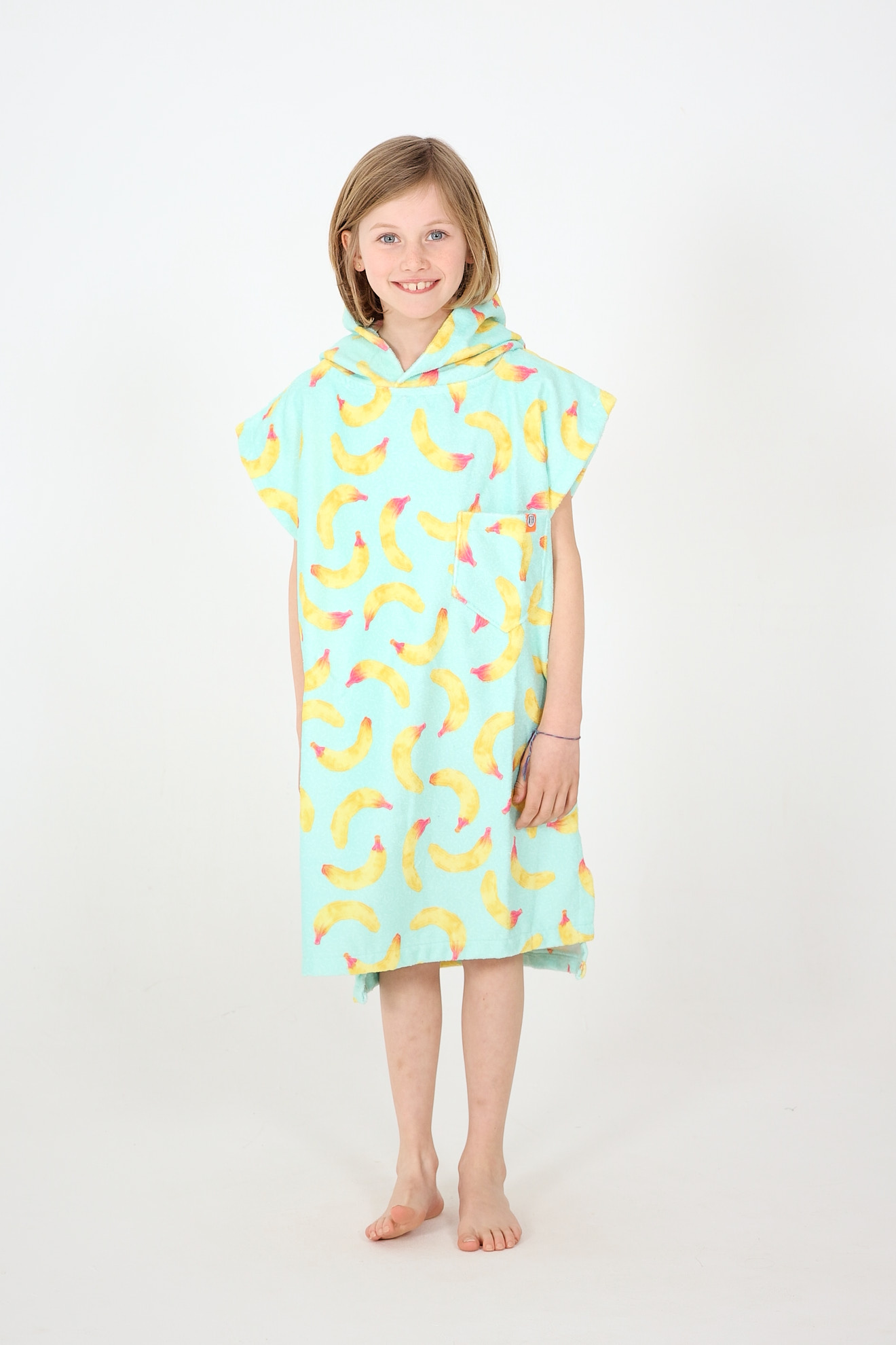 TODDLER PONCHO - BANANA STAIN