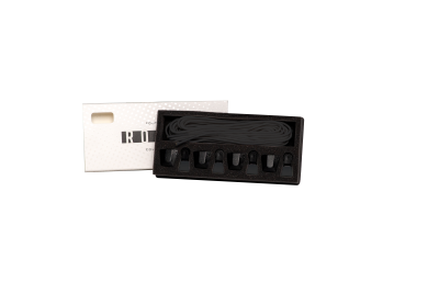 Ronix Complete Lace Kit - Black (set of 4 Laces, 4 AutoLocks, 4 Pull Handles)