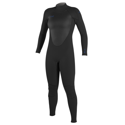 Wms Epic 4/3 Back Zip Full- BLK/BLK- Wms