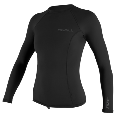 Wms Thermo-X L/S Top- BLK- Wms