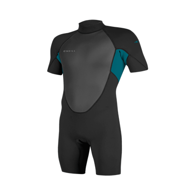 Reactor-2 2mm Back Zip S/S Spring- BLK/TID- Men