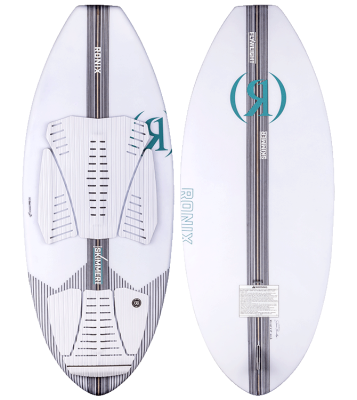 Flyweight Pro - Skimmer  - Glacier White / Carbon / Aqua - 4&amp;#39;9