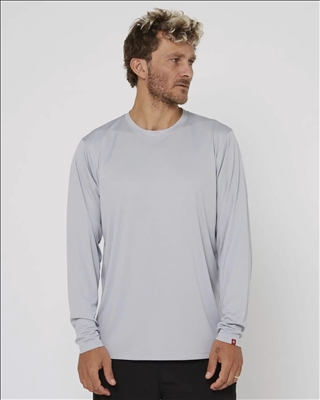Unisex- Water Tee L/S- Light Grey