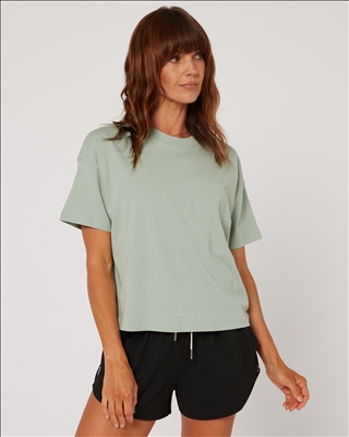 Women&amp;#39;s- Rhea Oversized Tee- Light Petina