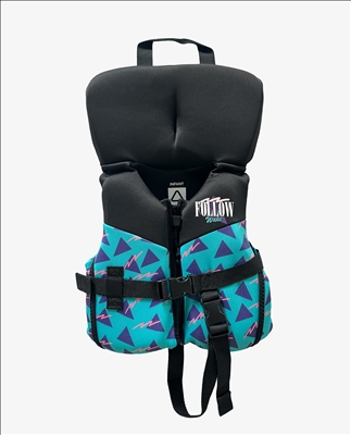 GROMMY CGA VEST - INFANT- BLACK/TEAL - BOYS