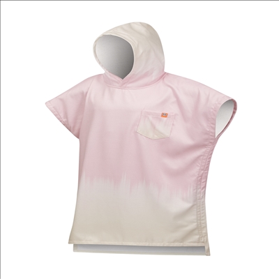 INLINE SERIES PONCHO - GRADIENT  - DUSTY ROSE