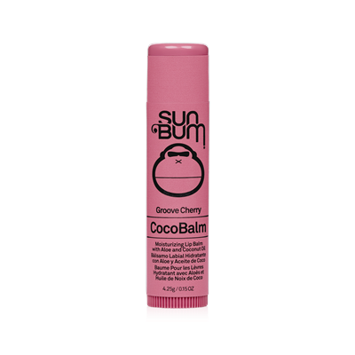 Sun Bum CocoBalm  Moisturizing Lip Balm – Groove Cherry  4.25 G / 0.15 OZ