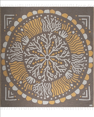 BEACH TOWELS - MANDALA REEF - X-LARGE
