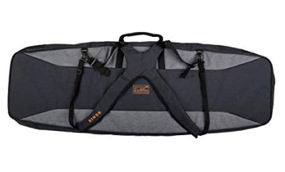 Links Padded Backpack Board Case - Heather Charcoal / Orange