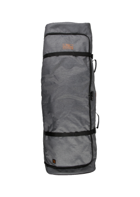 Links Padded Wheelie Board Case - Heather Charcoal / Orange