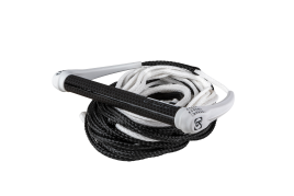 727 Combo - Hide Grip 13in. Handle w/ 72.5ft. 8-Sect. Rope - White/Black