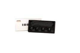 Ronix Complete Lace Kit - Black (set of 4 Laces, 4 AutoLocks, 4 Pull Handles)