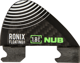 1.8 in. - Floating Fin-S 2.0 - Nub Right Surf Fin - Carbon