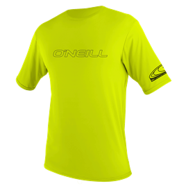 Youth Basic Skins S/S Sun Shirt- LIME- Youth