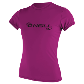 Wms Basic Skins S/S Sun Shirt- FOXPINK- Wms