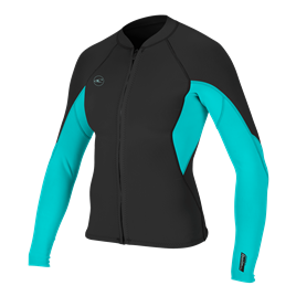 Wms Reactor-2 1.5mm Front Zip Jacket- BLK/LIG- Wms