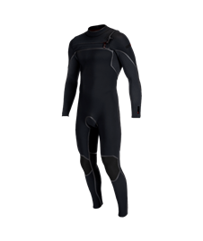 Hyperfreak Fire 3/2+ Chest Zip Full- BLK/BLK- Men