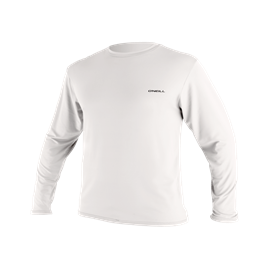 Basic Skins L/S Sun Shirt- WHT- Men