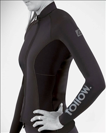 LADIES ATLANTIS FZ WETTY TOP