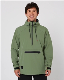 Unisex- 20K Rain Anorak- Olive