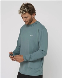 Unisex- Water Hood L/S- Olive