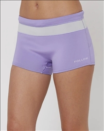 Women's- Ladies Wetsuit Shorts- Purple