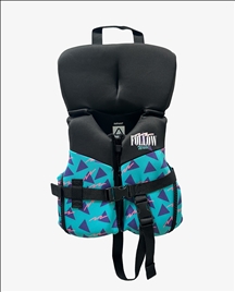 GROMMY CGA VEST - INFANT- BLACK/TEAL - BOYS