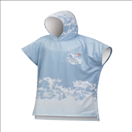 INLINE SERIES PONCHO - GRADIENT - BLEACHED BLUE