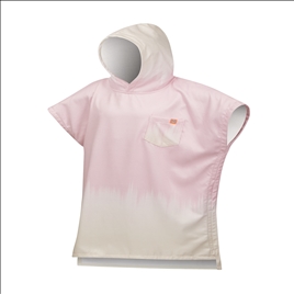 INLINE SERIES PONCHO - GRADIENT  - DUSTY ROSE