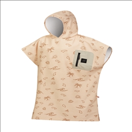 TECH POCKET PONCHO - FINS PRINT - DESIGN