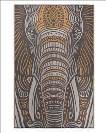 BEACH TOWELS - THUNDER THE ELEPHANT - LARGE