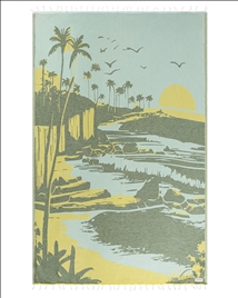BEACH TOWELS - CLIFFSIDE - LARGE
