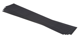 WSS - Unit Velcro Kit - 4 pcs (4&quot; x 19&quot;) -  (&#39;17 XL &amp; &#39;18-&#39;19 205) - Black