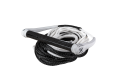727 Combo - Hide Grip 13in. Handle w/ 72.5ft. 8-Sect. Rope - White/Black