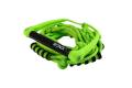 Silicone Bungee Surf Rope-11 in. Handle w/ 25ft 4-Sect. Rope - Volt Green