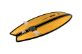 Koal Classic - Fish - Glossy Black / Bamboo - 5&amp;#39;