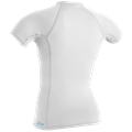 Wms Basic Skins S/S Rash Guard- WHI- Wms