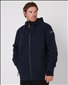 Unisex- 20K Rain  Zip Through- Black