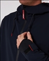 Unisex- 20K Rain  Zip Through- Black