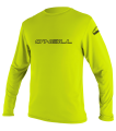Basic Skins L/S Sun Shirt- LIME- Men