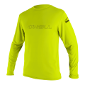 Youth Basic Skins L/S Sun Shirt- LIME- Youth